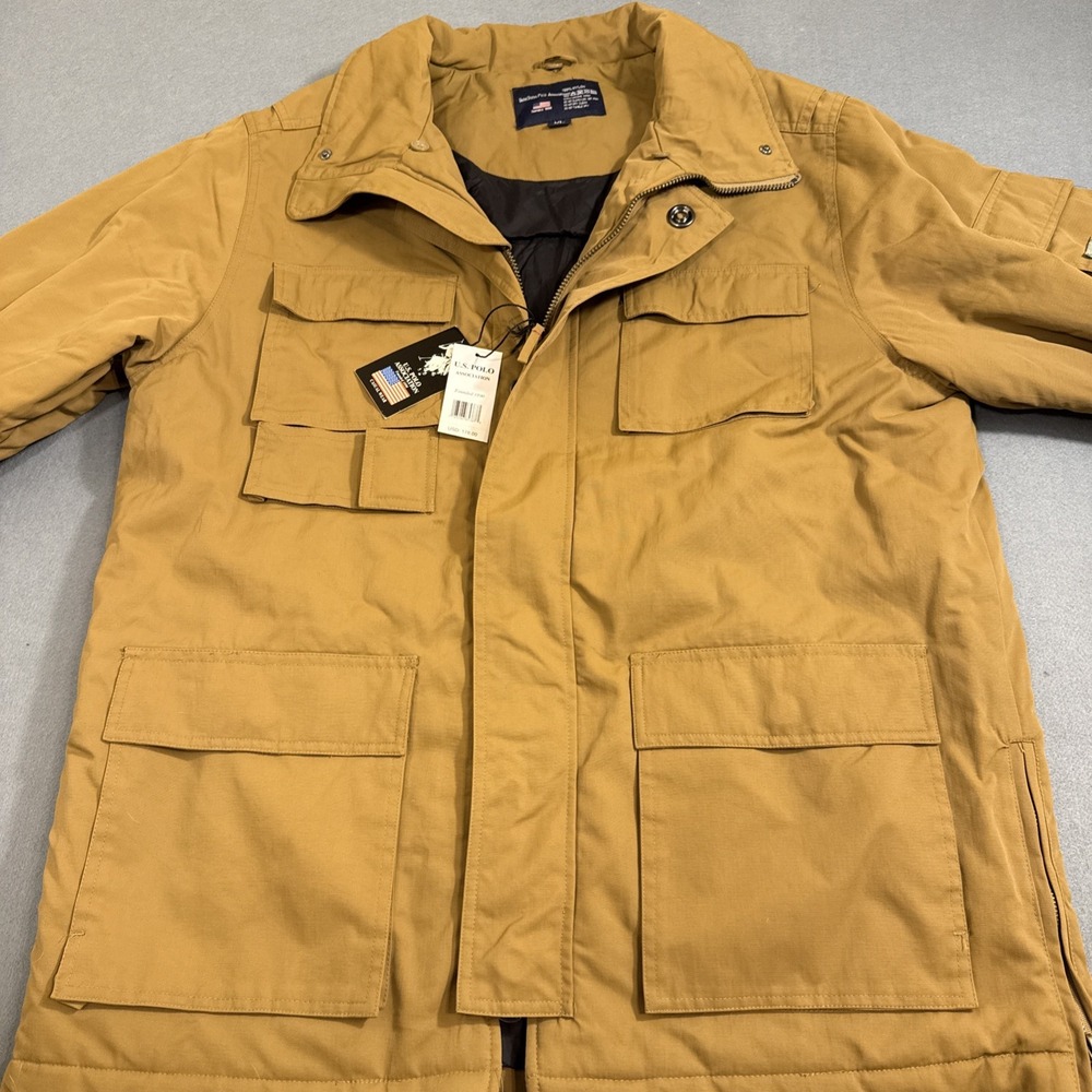 JACKET CHORE‎ MENS XL U S Polo Association Taro Field Hunting  NWT FLAP POCKETS